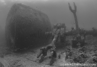 SS Brennus engine and boilers